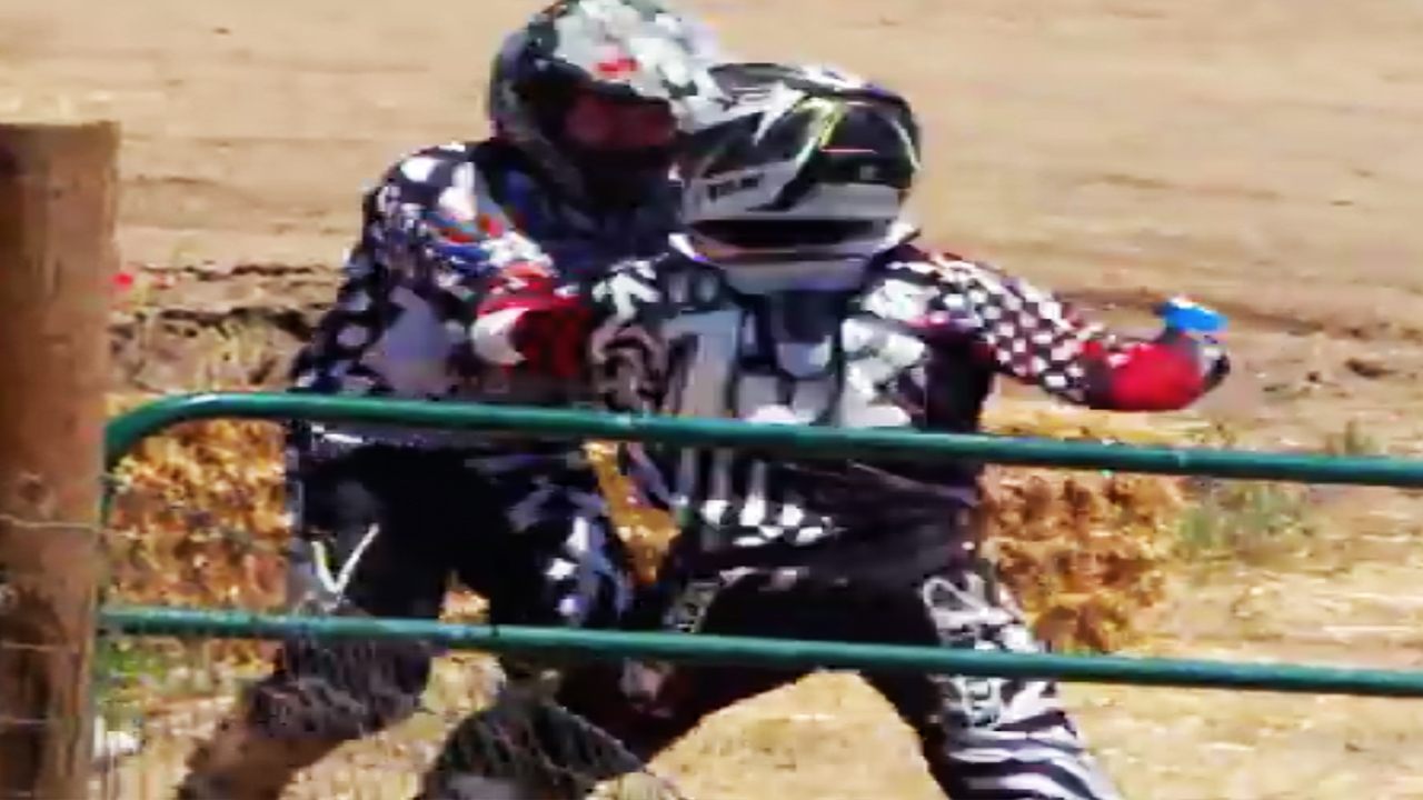 Compilation of motocross fights and dirtbike rage/angry people